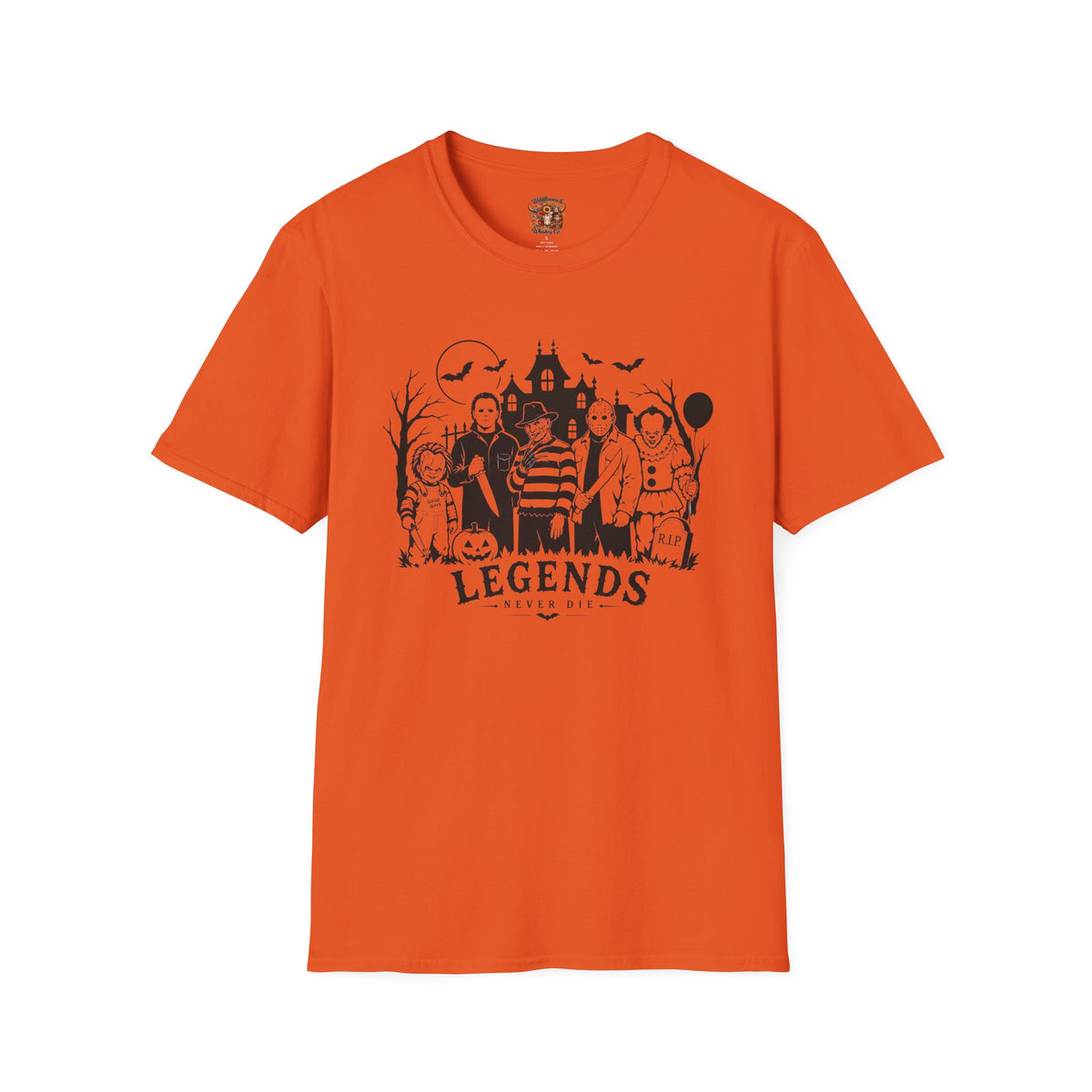 Horror Movie Legends T-Shirt – Iconic Slasher Characters Halloween Tee