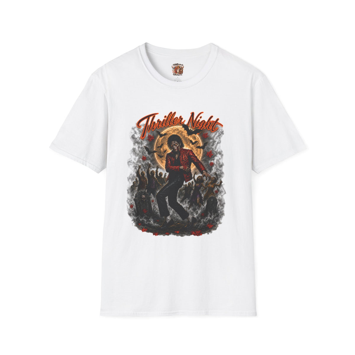Thriller Night Graphic T-Shirt — Retro Horror Dance Design
