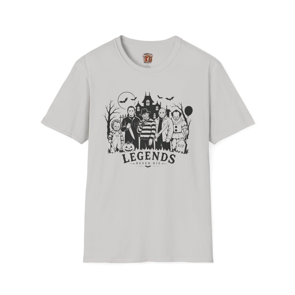 Horror Movie Legends T-Shirt – Iconic Slasher Characters Halloween Tee