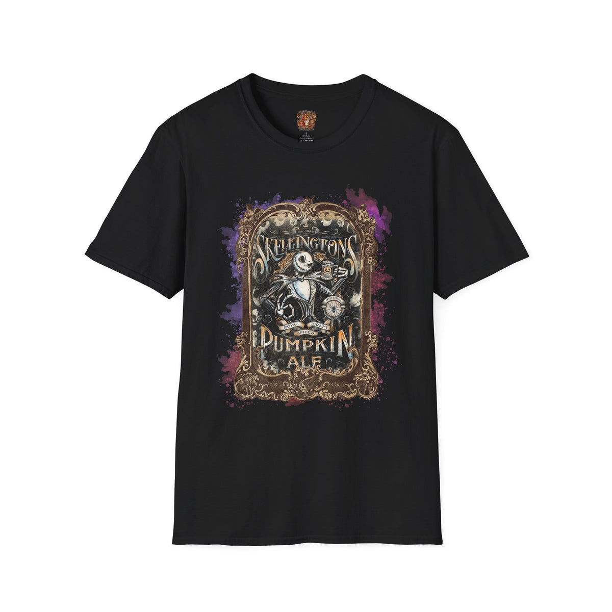 Skeleton King Pumpkin Cafe T-Shirt