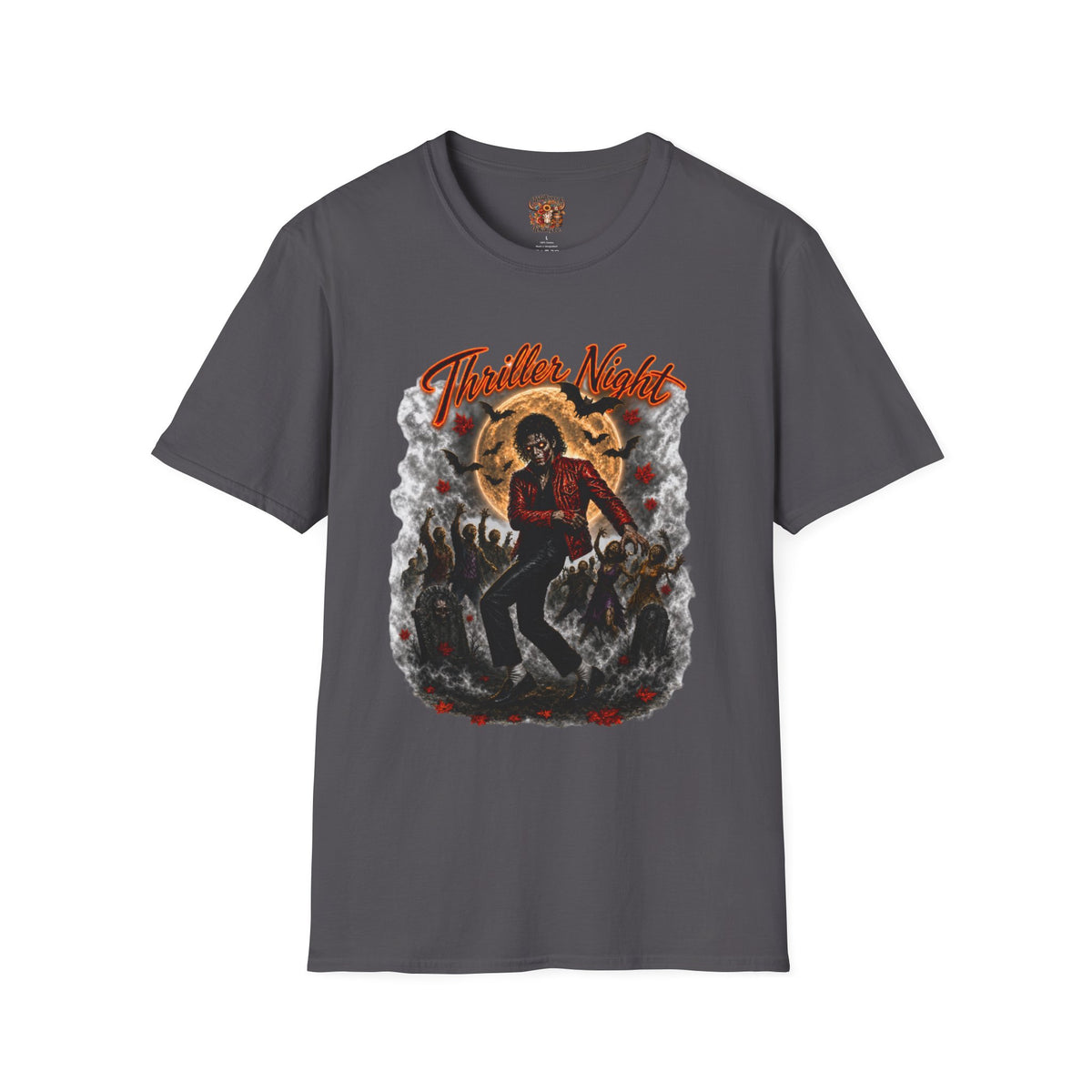 Thriller Night Graphic T-Shirt — Retro Horror Dance Design