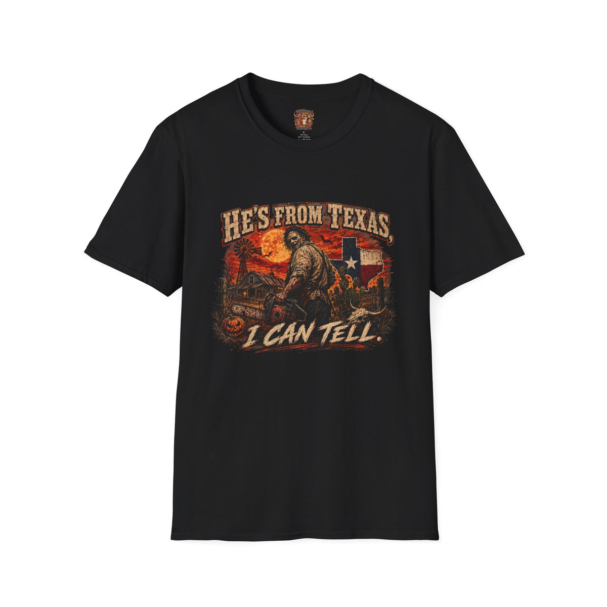 He's From Texas T-Shirt — Vintage Lone Star Graphic Tee