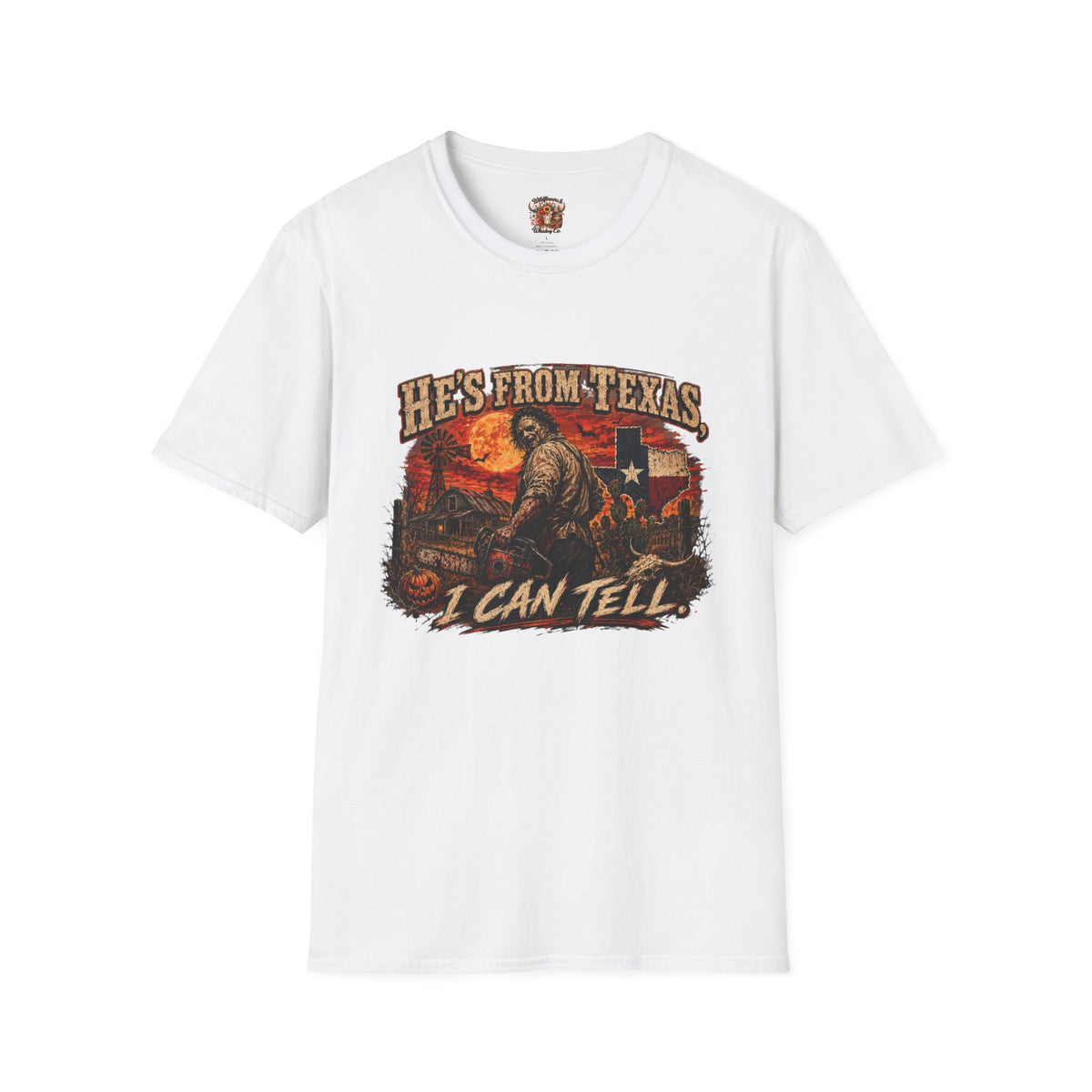 He's From Texas T-Shirt — Vintage Lone Star Graphic Tee