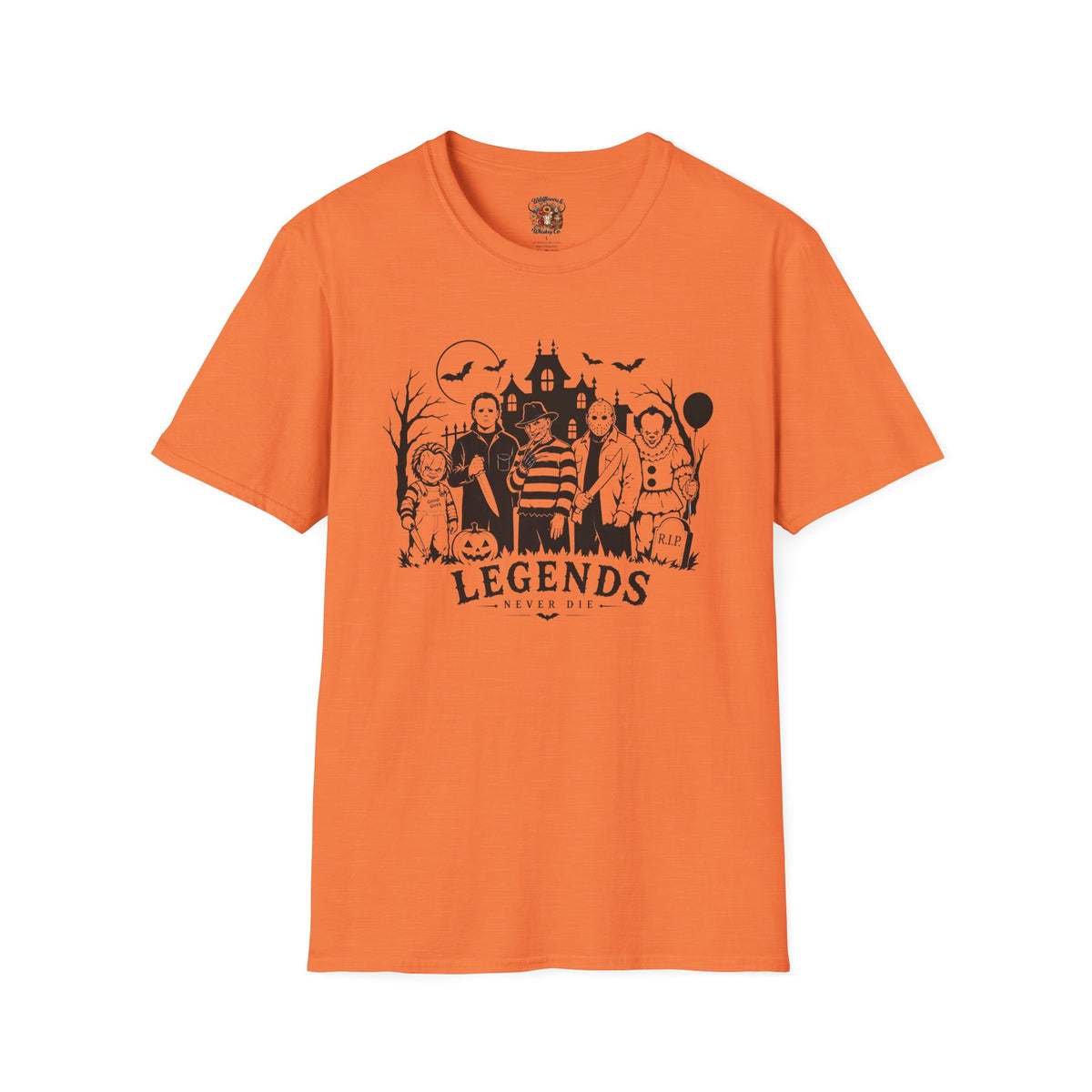 Horror Movie Legends T-Shirt – Iconic Slasher Characters Halloween Tee