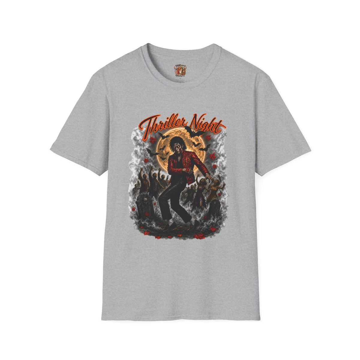 Thriller Night Graphic T-Shirt — Retro Horror Dance Design