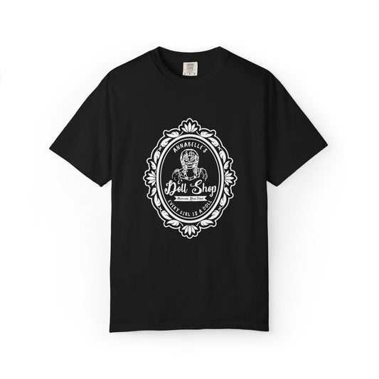 Vintage Doll Shop T-Shirt — Antique Curio Logo Tee