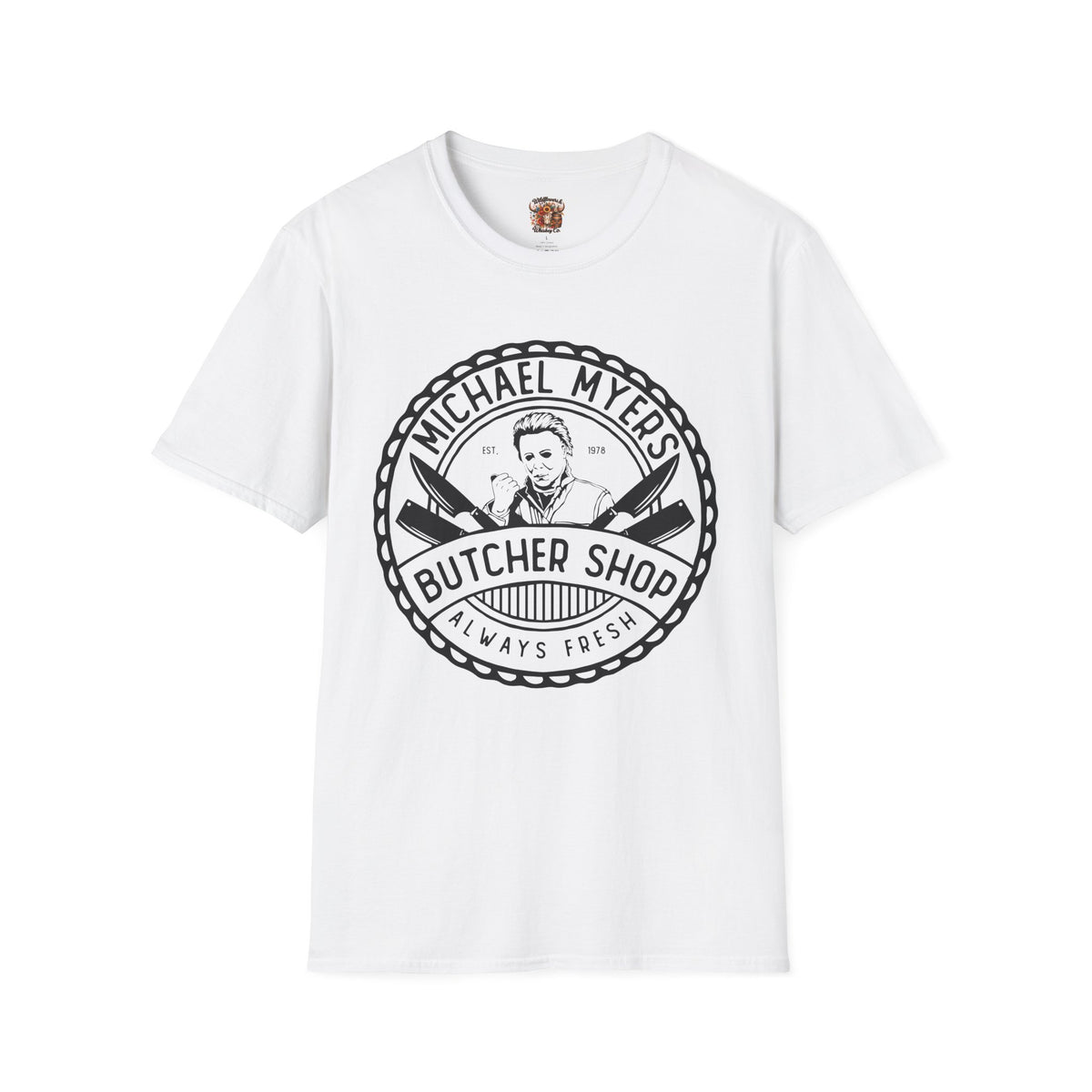 Myers Butcher Shop T-Shirt — Horror Movie Graphic Tee