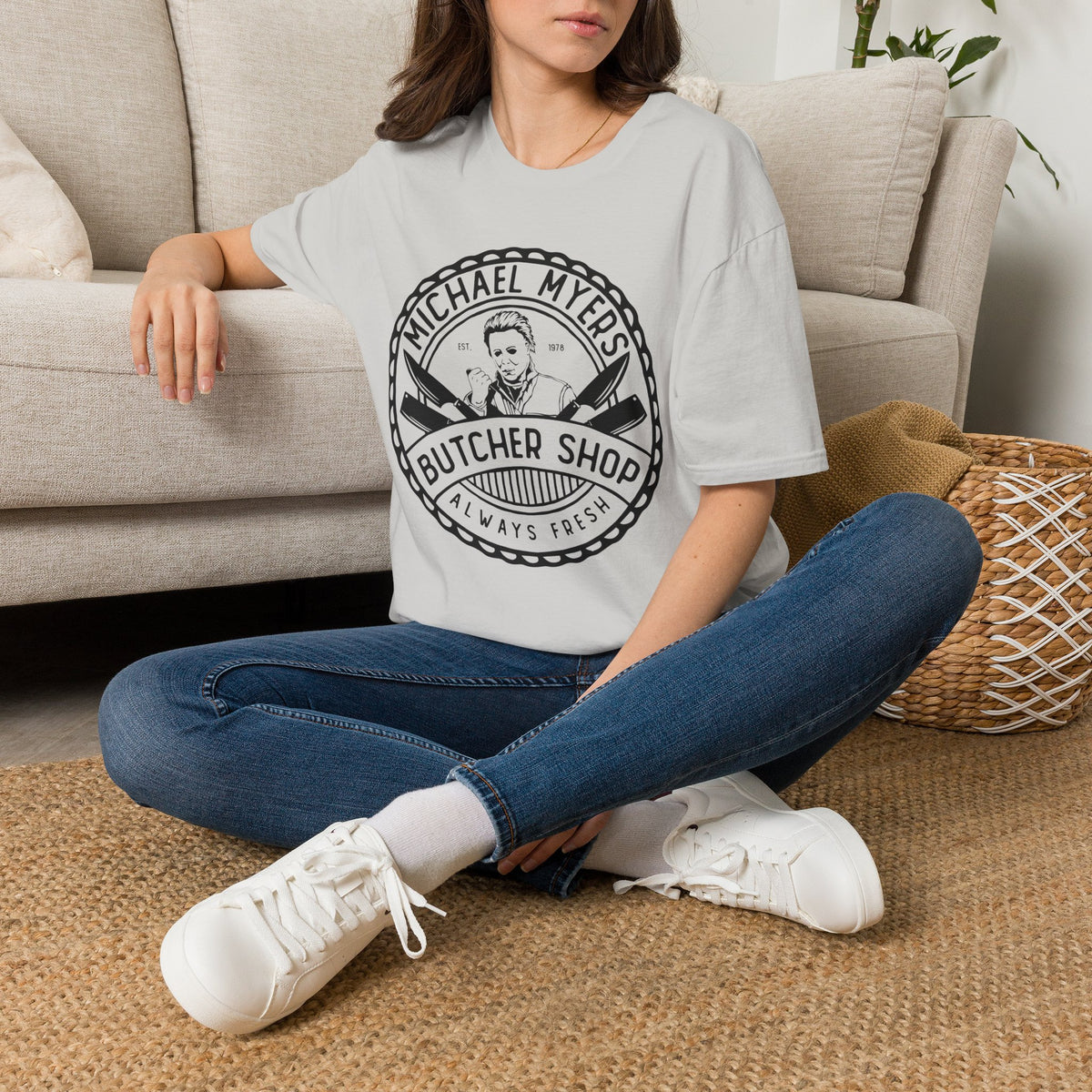 Myers Butcher Shop T-Shirt — Horror Movie Graphic Tee