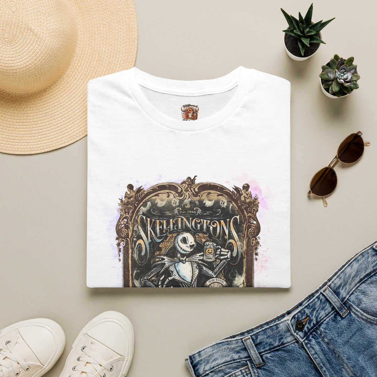 Skeleton King Pumpkin Cafe T-Shirt