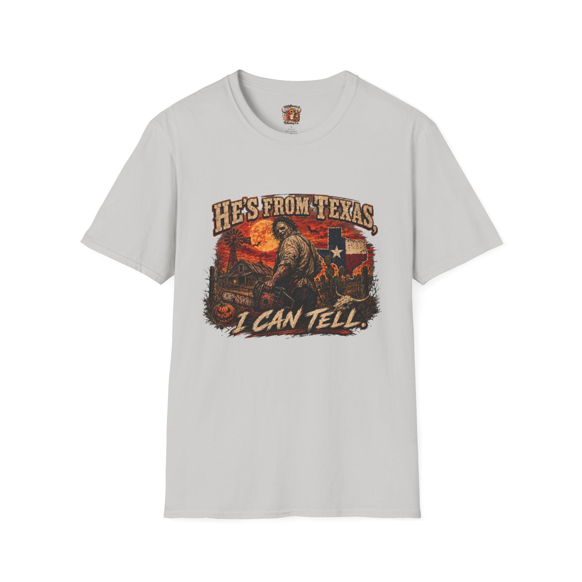 He's From Texas T-Shirt — Vintage Lone Star Graphic Tee