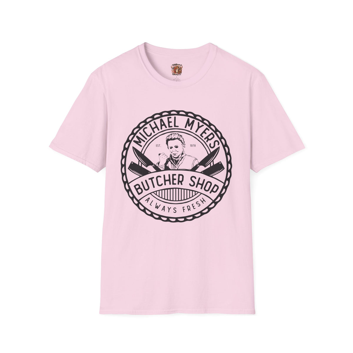 Myers Butcher Shop T-Shirt — Horror Movie Graphic Tee