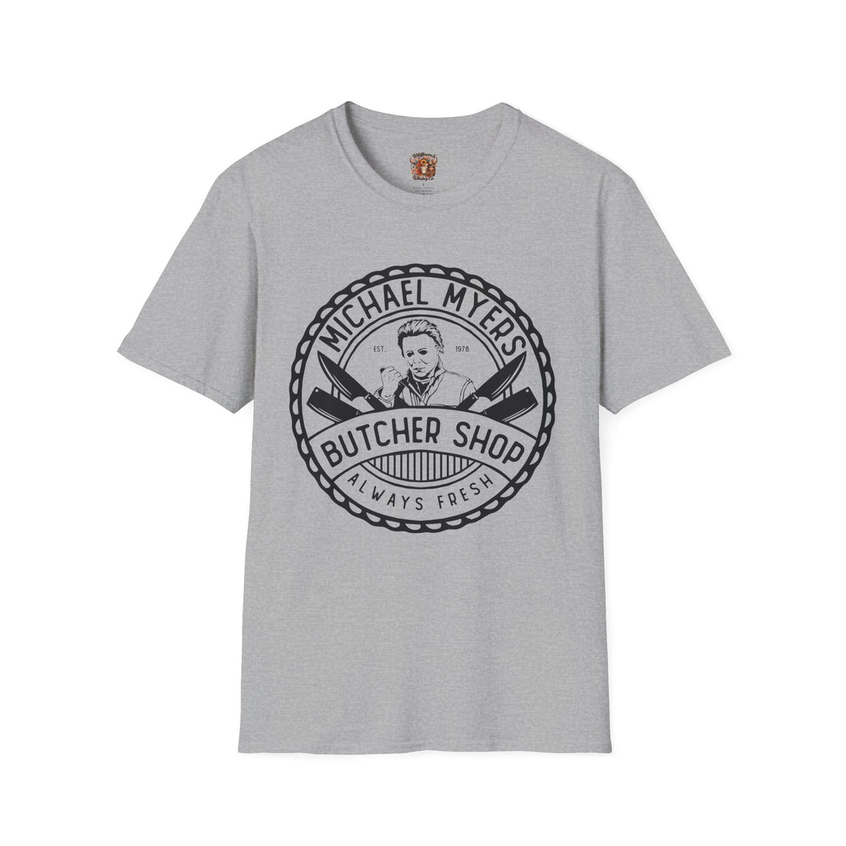 Myers Butcher Shop T-Shirt — Horror Movie Graphic Tee