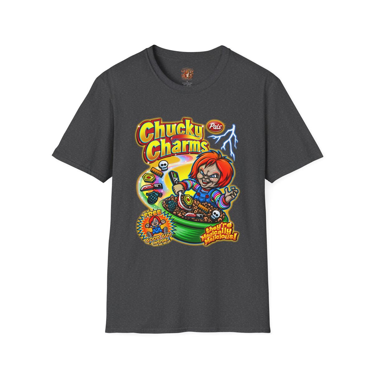 Chucky Charms T-Shirt — Horror Movie Parody Tee