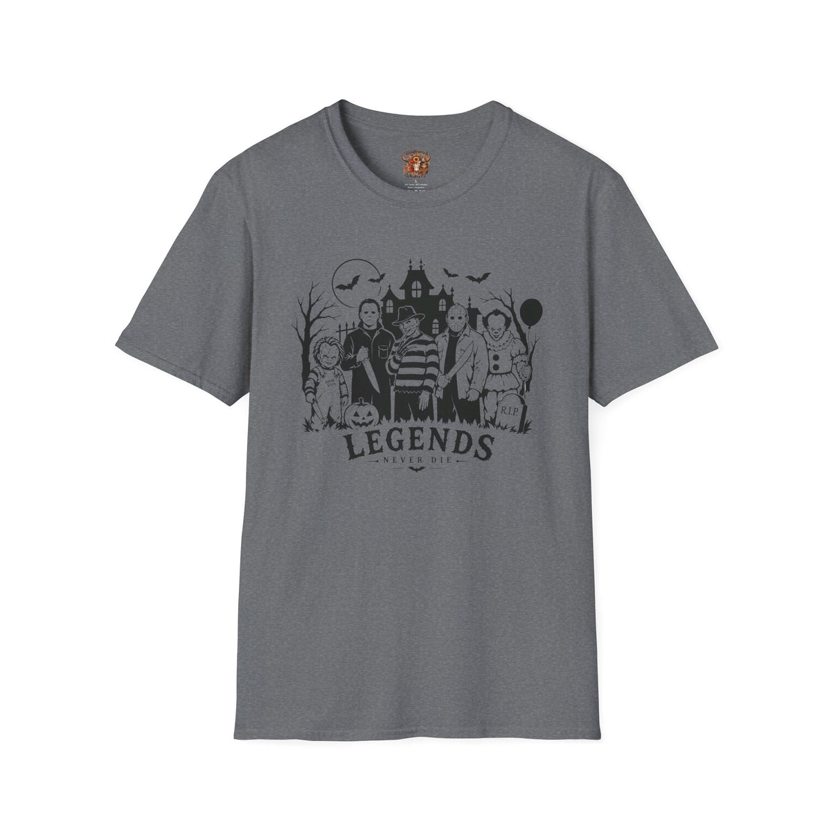Horror Movie Legends T-Shirt – Iconic Slasher Characters Halloween Tee