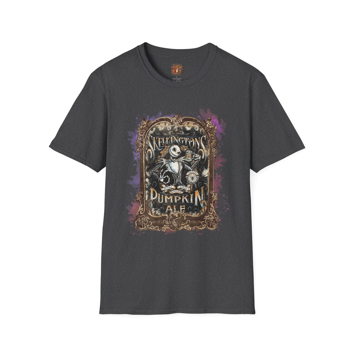 Skeleton King Pumpkin Cafe T-Shirt
