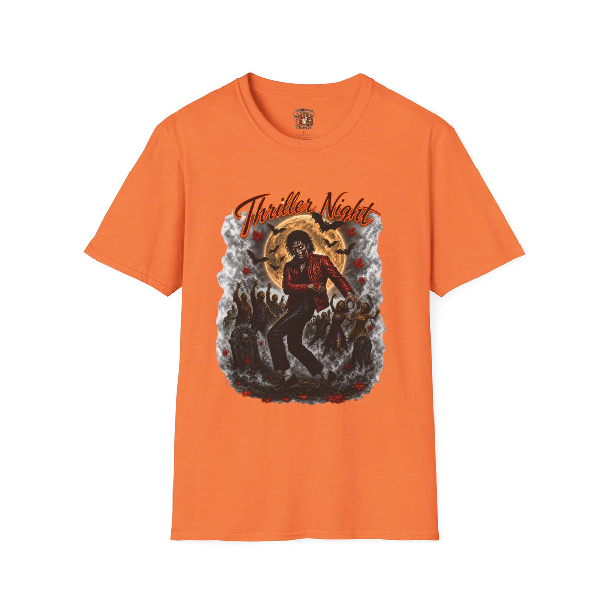 Thriller Night Graphic T-Shirt — Retro Horror Dance Design