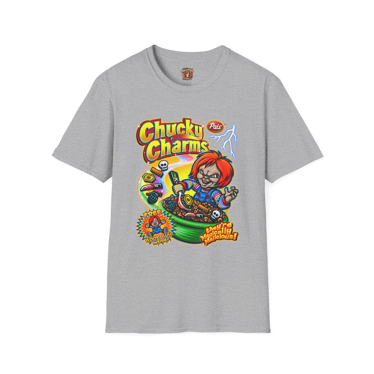 Chucky Charms T-Shirt — Horror Movie Parody Tee