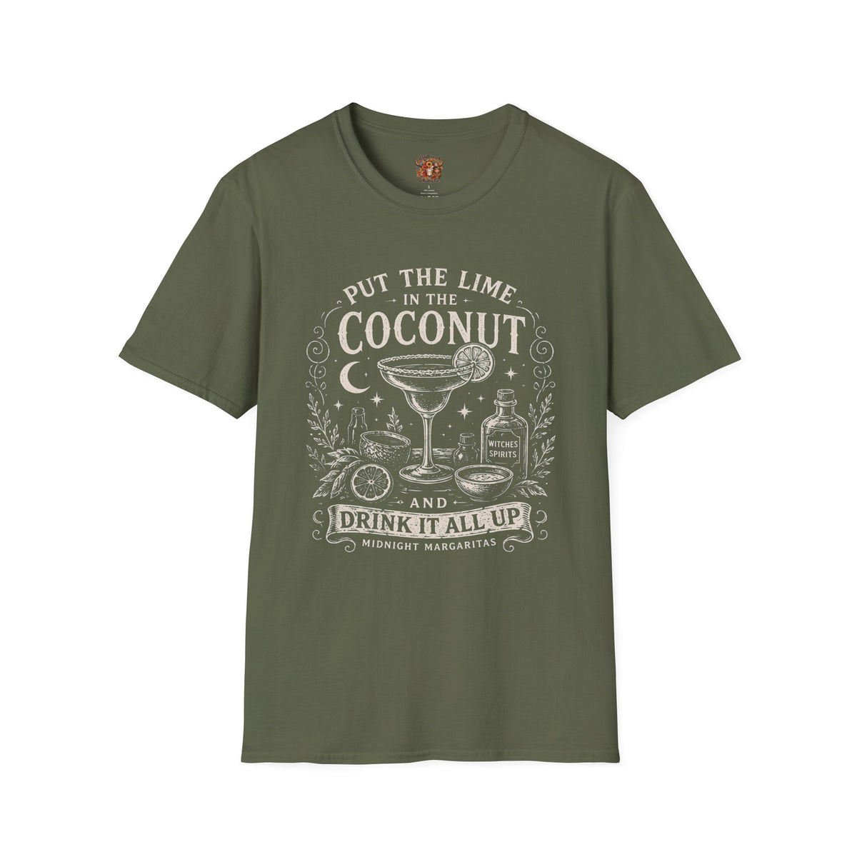Put the Lime in the Coconut T-Shirt — Tropical Beach Vibes Tee