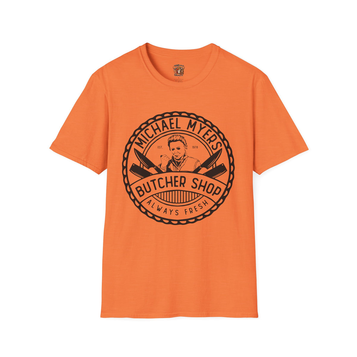 Myers Butcher Shop T-Shirt — Horror Movie Graphic Tee
