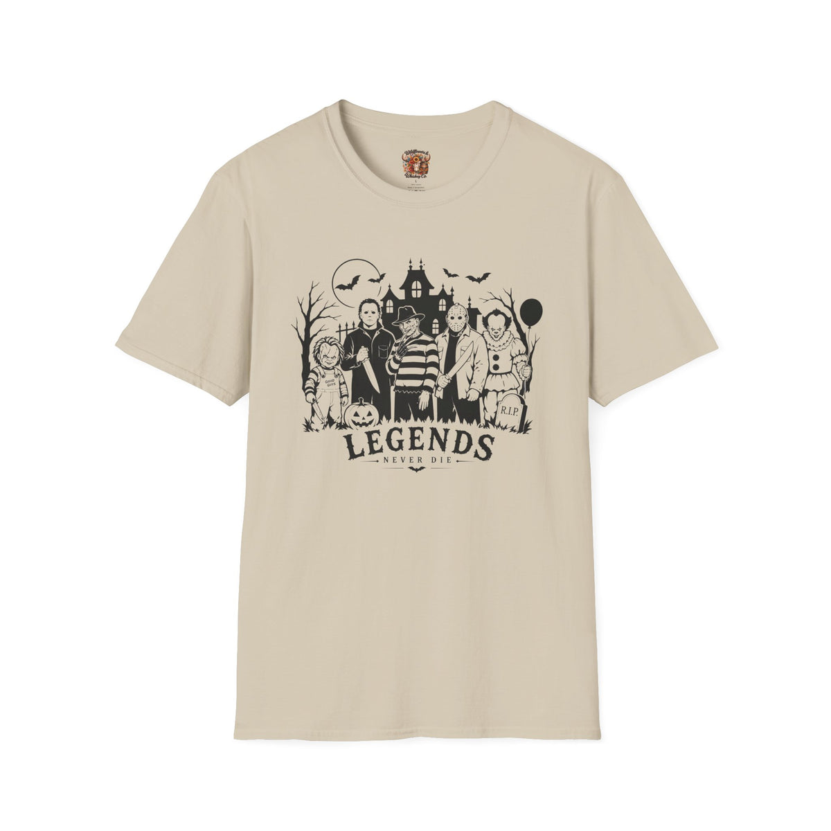 Horror Movie Legends T-Shirt – Iconic Slasher Characters Halloween Tee