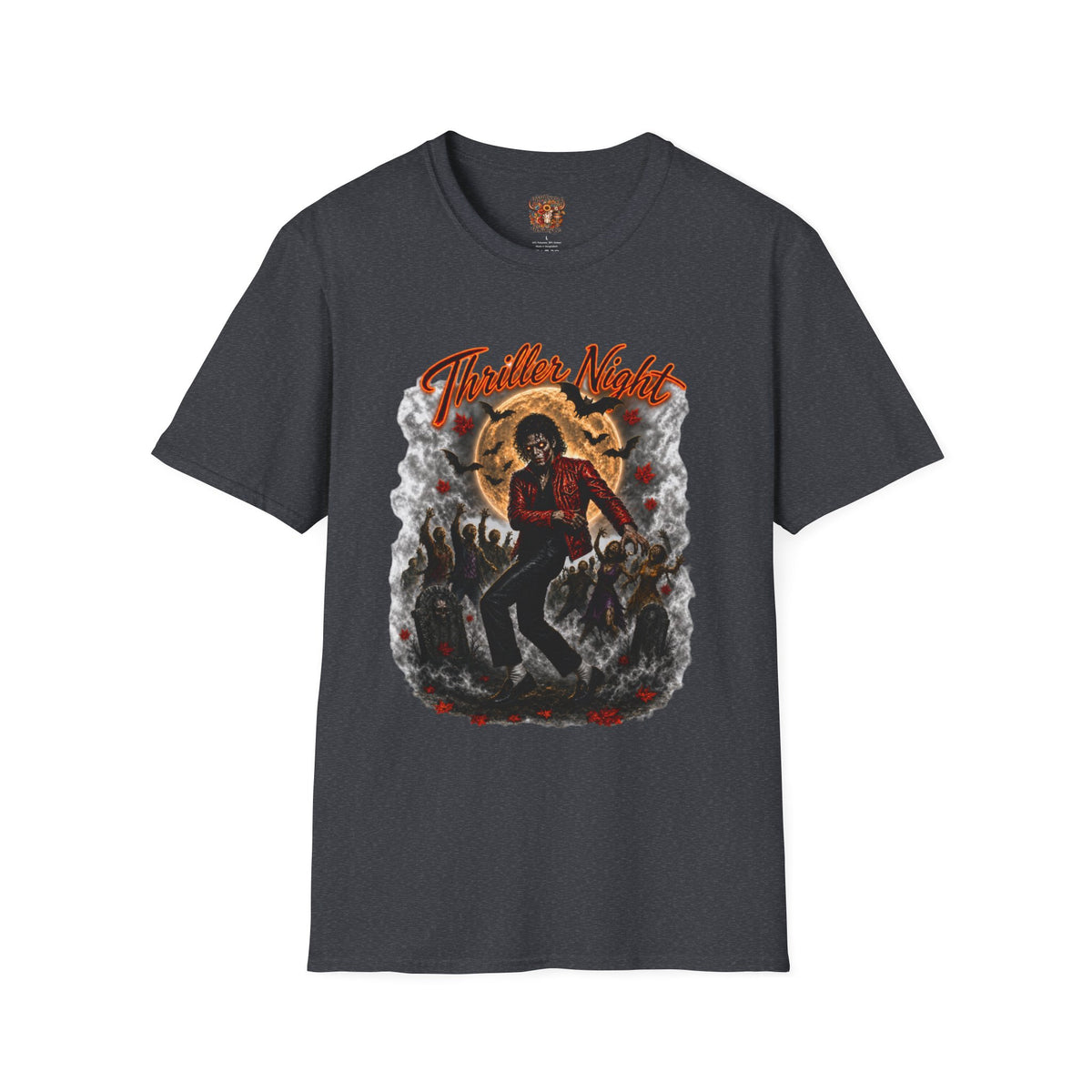 Thriller Night Graphic T-Shirt — Retro Horror Dance Design