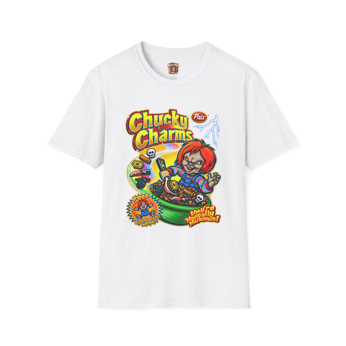 Chucky Charms T-Shirt — Horror Movie Parody Tee