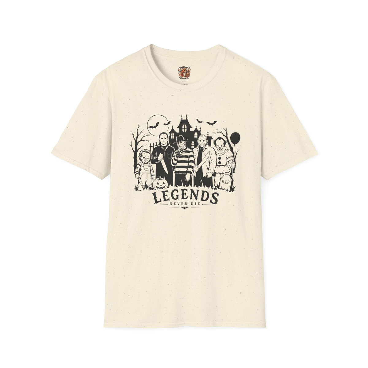 Horror Movie Legends T-Shirt – Iconic Slasher Characters Halloween Tee